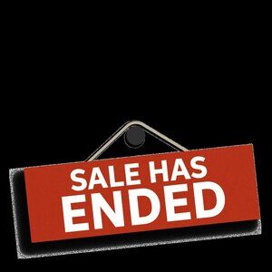 Sale ended. Can't delete